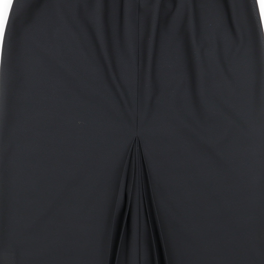Debut Womens Black Flare Skirt Size 14 - Stretch waistband