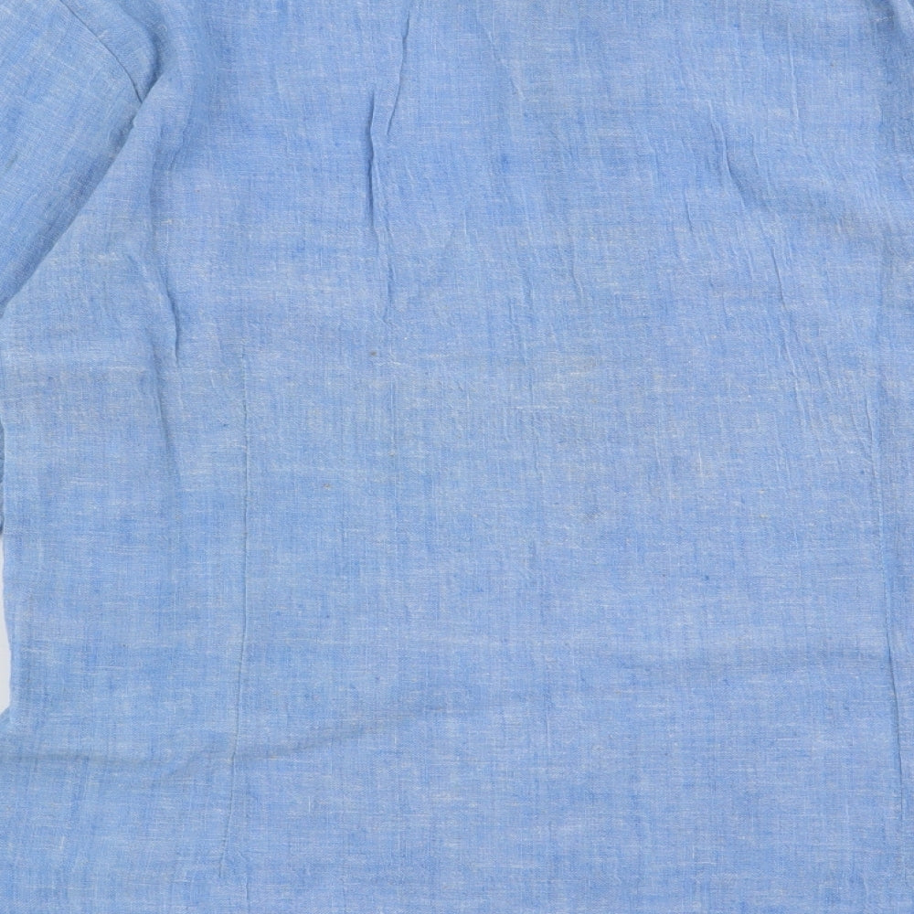 Preworn Boys Blue Basic Polo Size L