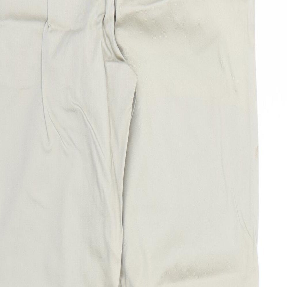 Moose Golf Womens Beige Chino Trousers Size 29 L28 in