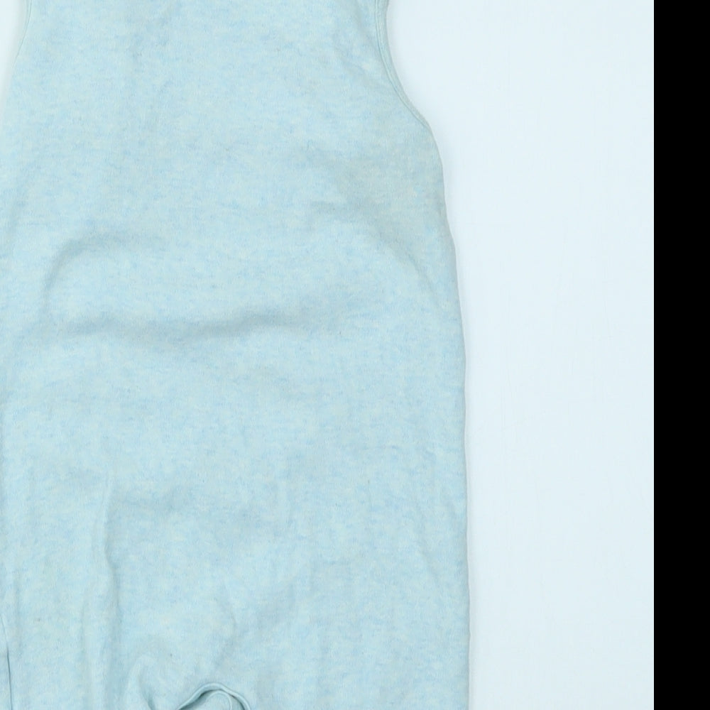 M Girls Blue Babygrow One-Piece Size 6-9 Months