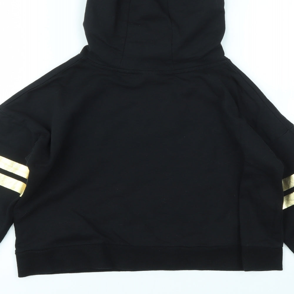George Girls Black Pullover Jumper Size 11-12 Years