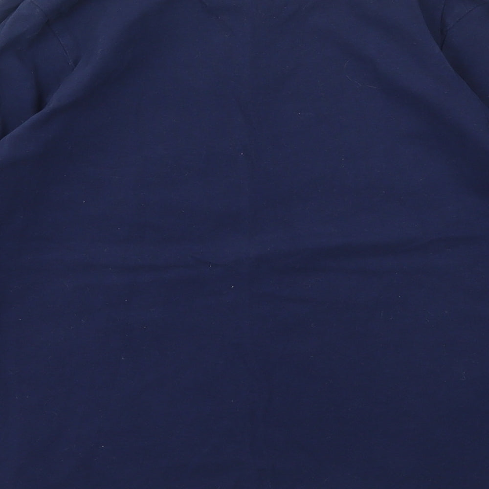 George Girls Blue Basic T-Shirt Size 9-10 Years