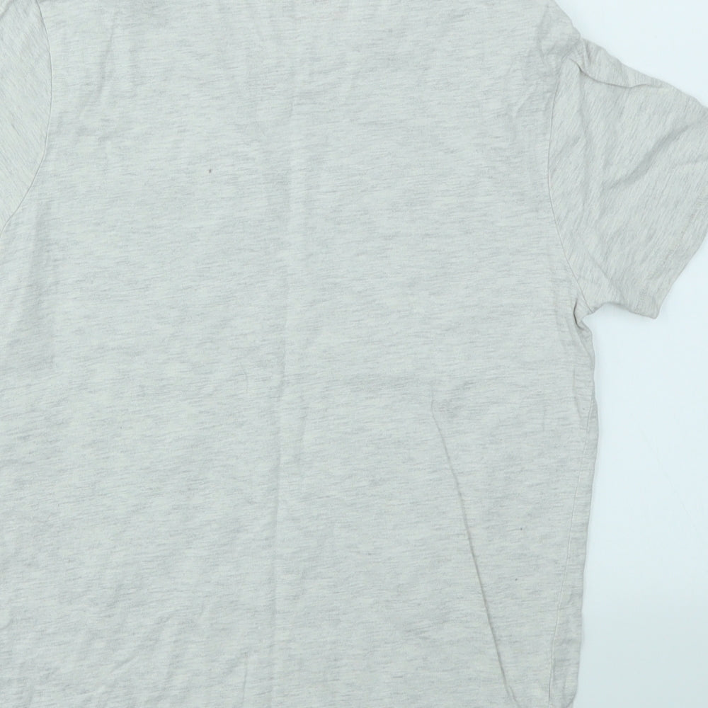 Next Boys Grey Basic T-Shirt Size 9 Years