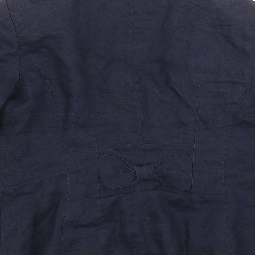 Marks & Spencer Womens Blue Jacket Suit Jacket Size 12