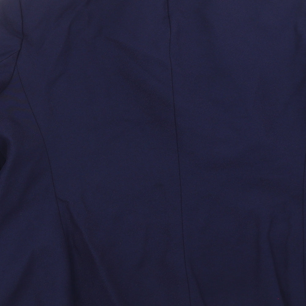 st Michael Womens Blue Jacket Suit Jacket Size 18