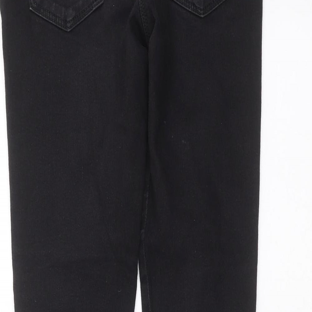 Matalan Girls Black Denim Skinny Jeans Size 12 Years