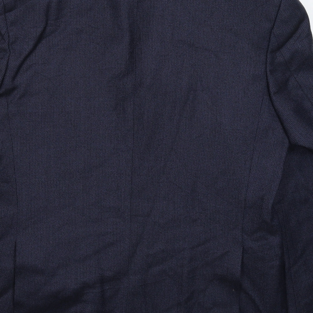 Douglas Mens Blue Jacket Suit Jacket Size 40