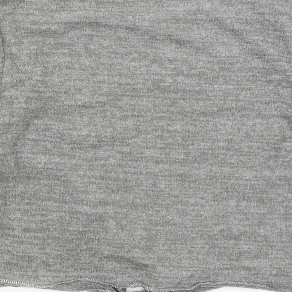 Kiabi Girls Grey Basic T-Shirt Size 5 Years