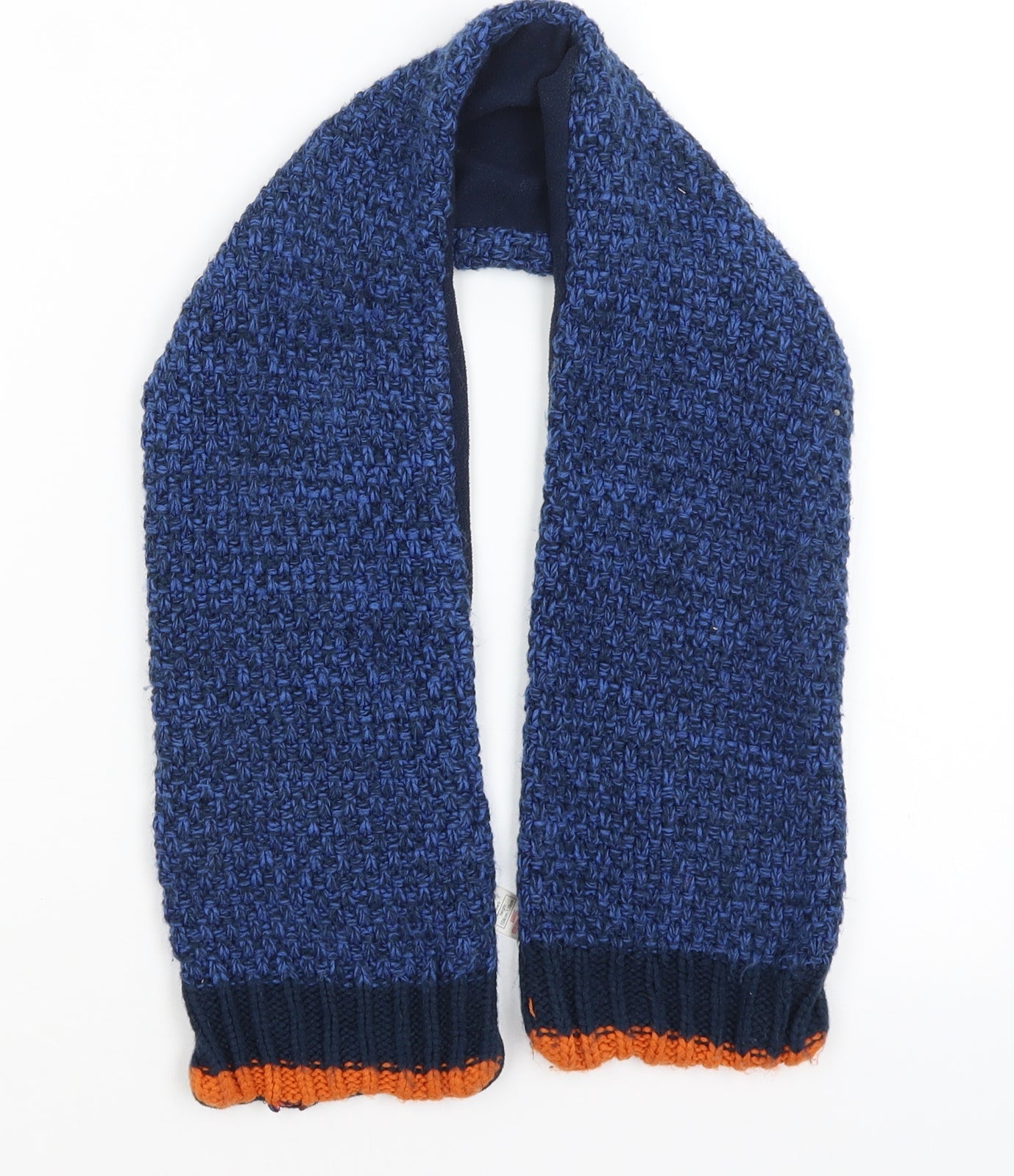 George Boys Blue Colourblock Scarf One Size