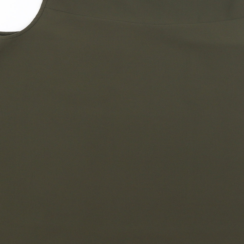 F&F Womens Green Basic Tank Size 14