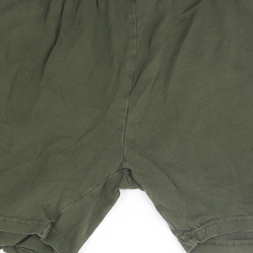 Infinity Kids Girls Green Sweat Shorts Size 7-8 Years