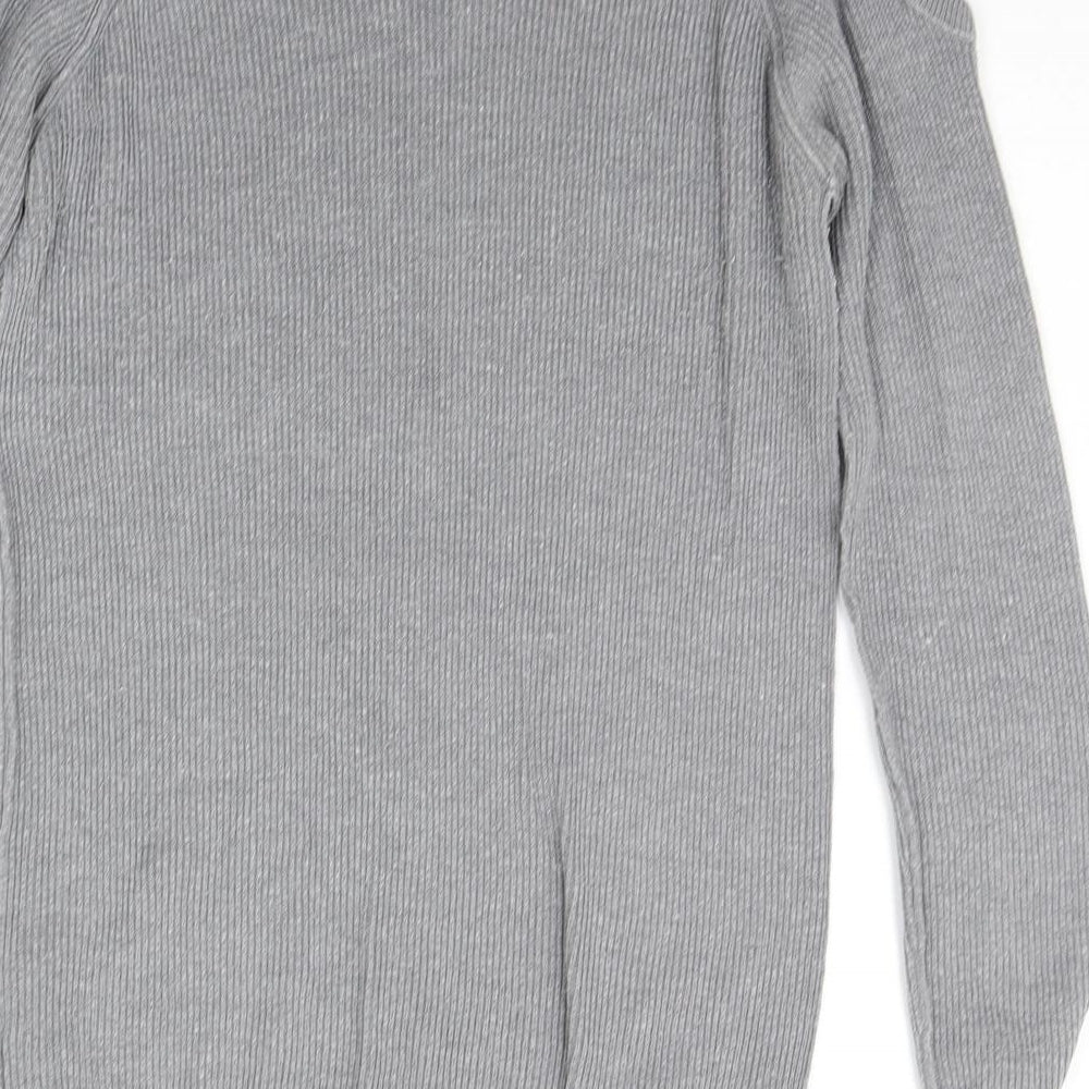 Dorothy Perkins Womens Grey Pullover Jumper Size 8