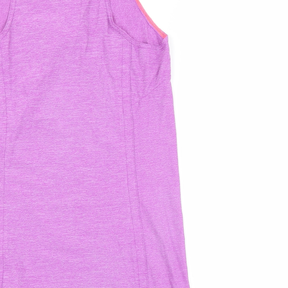 Reebok Womens Purple Basic Tank Size S