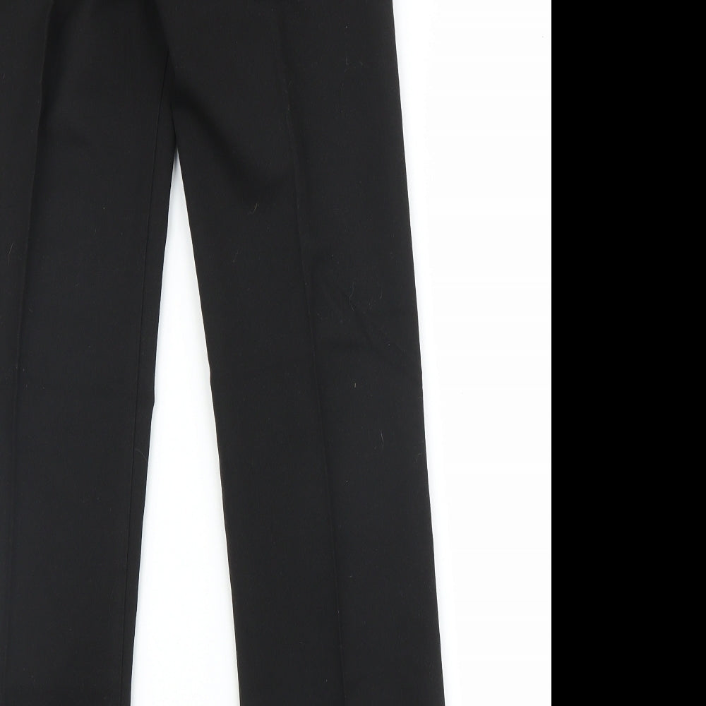 George Boys Black Capri Trousers Size 11-12 Years