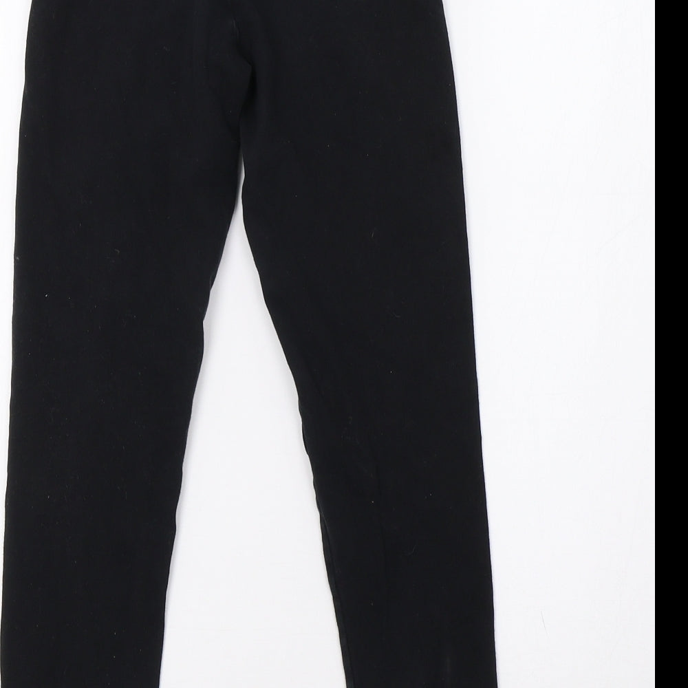 Marks & Spencer Girls Black Snow Pants Trousers Size 11 Years