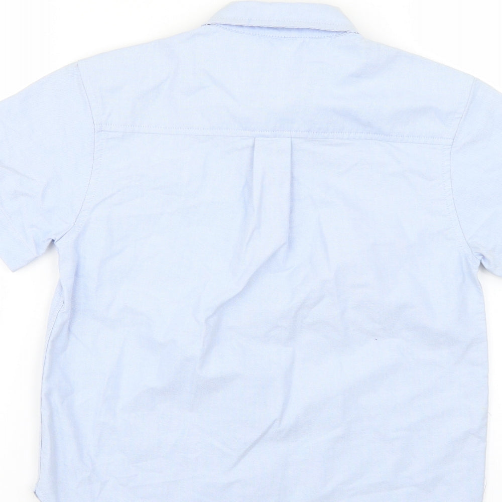 Old Navy Boys Blue Basic Button-Up Size S