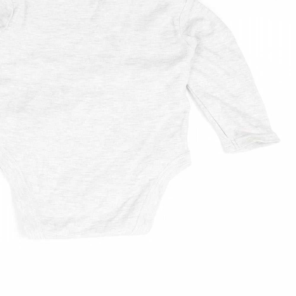 Primark Baby Grey Babygrow One-Piece Size 9-12 Months