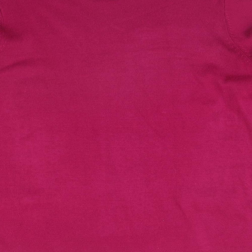 Mind Flower Womens Pink Pullover Jumper Size L