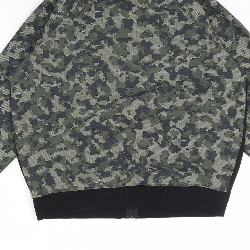Atmosphere Womens Green Camouflage Jacket Size 10