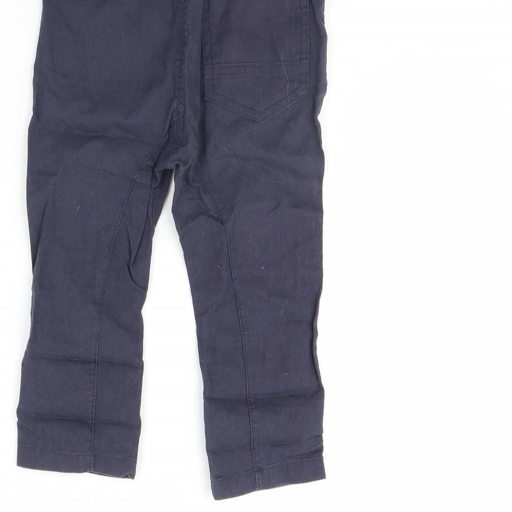 Primark Girls Blue Capri Trousers Size 2 Years