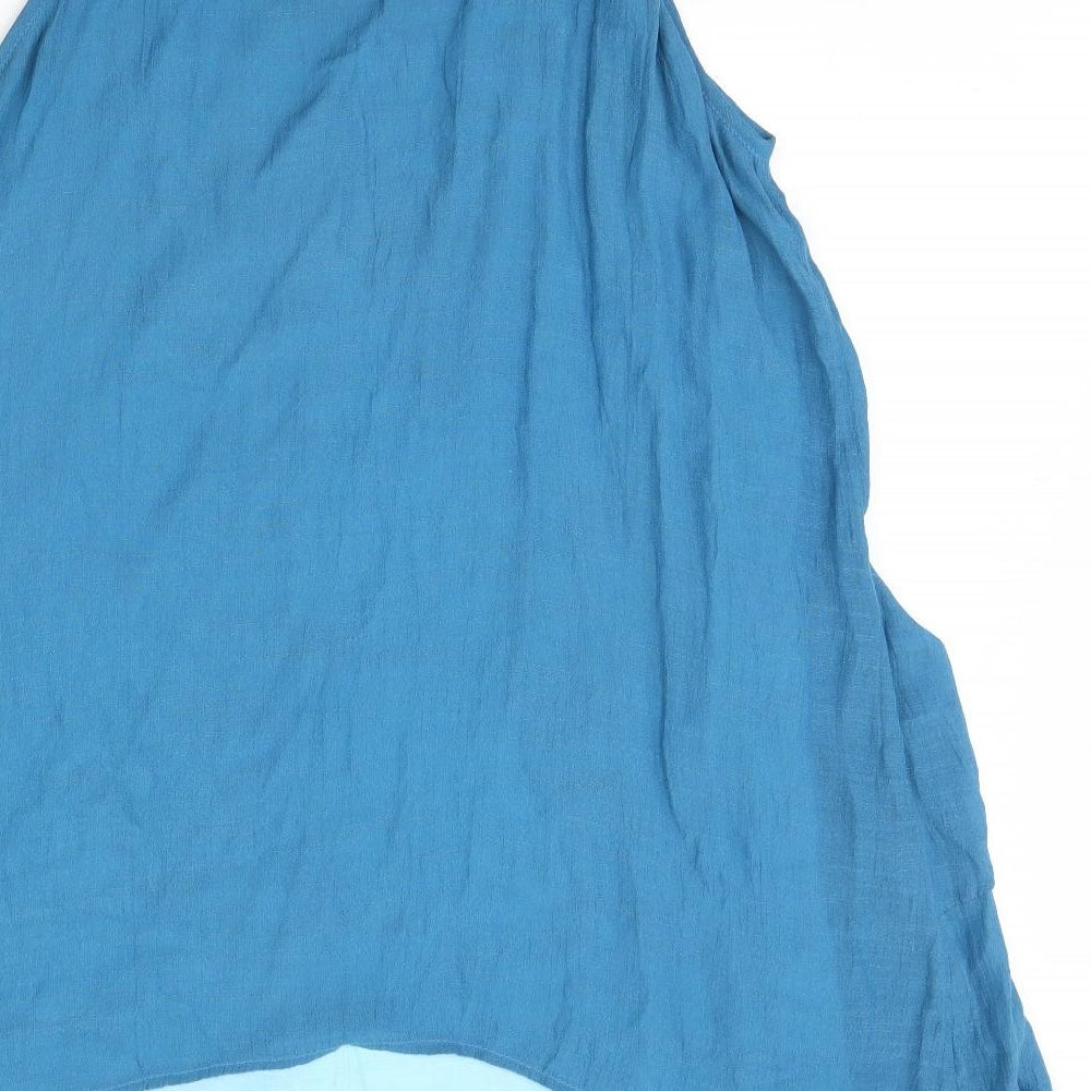 Preworn Womens Blue Fit & Flare Size S