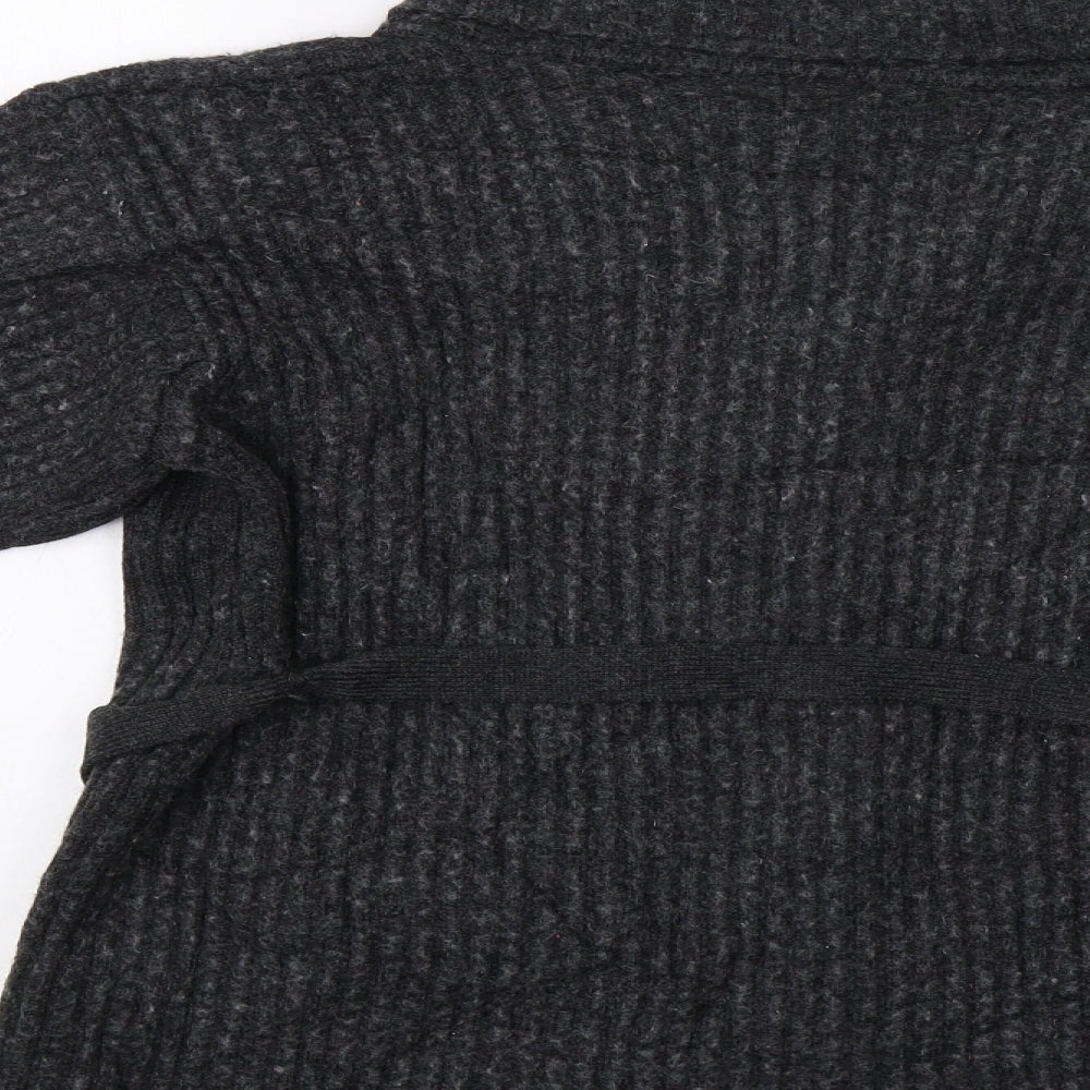 Marks & Spencer Womens Grey Cardigan Jumper Size 8
