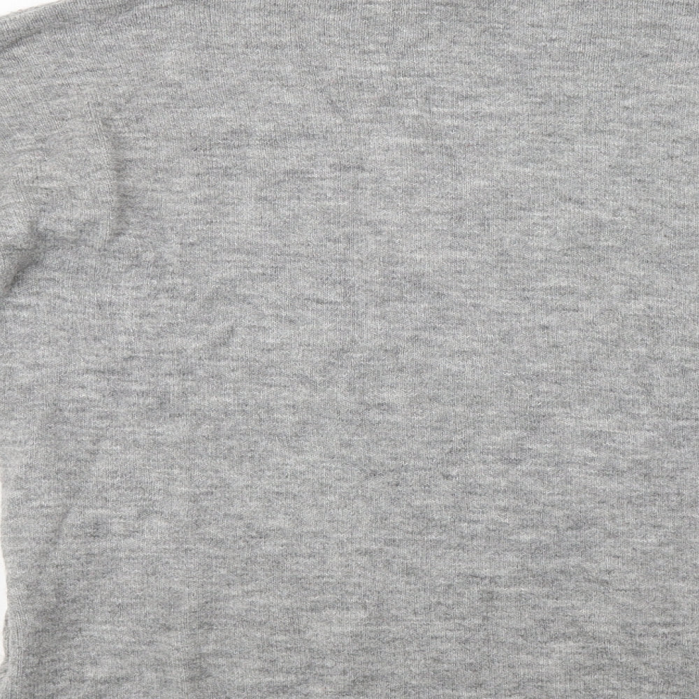 Peacocks Womens Grey Pullover Jumper Size M