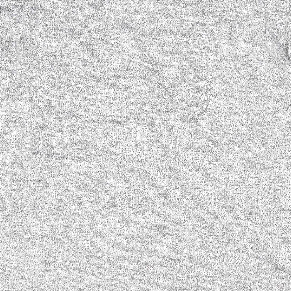 Papaya Womens Grey Pullover Jumper Size S - Detail neck