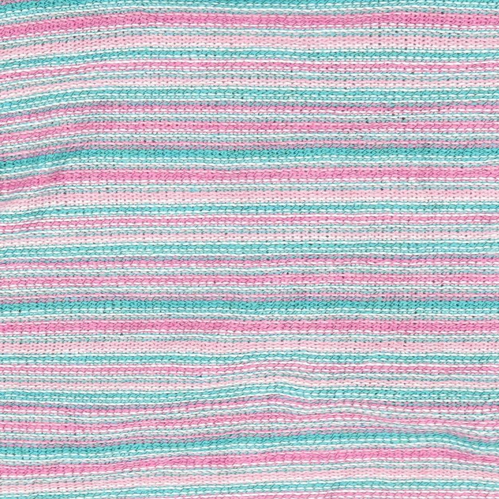 Per Una Womens Pink Striped Jacket Size L