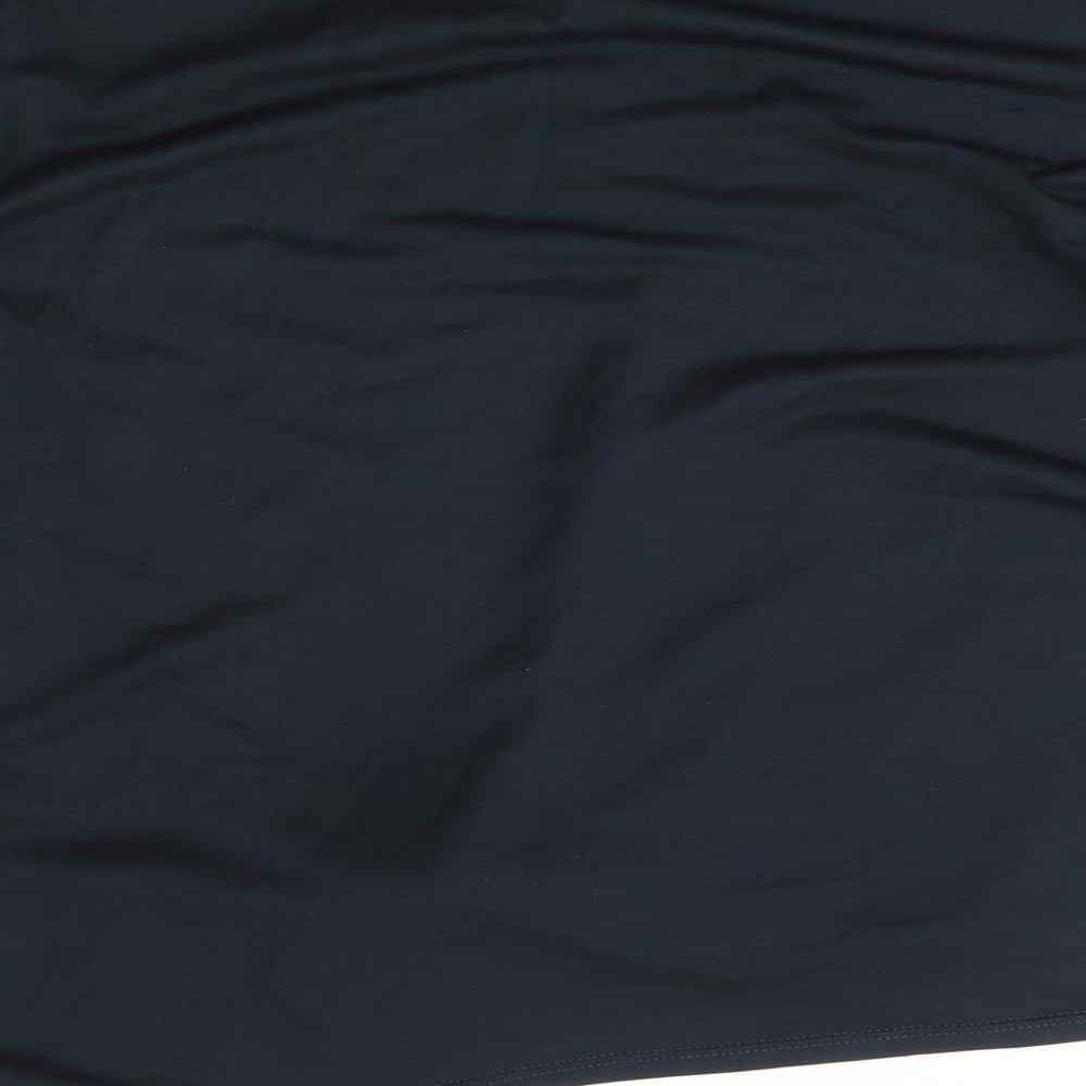 M&S Womens Black Basic Blouse Size 16