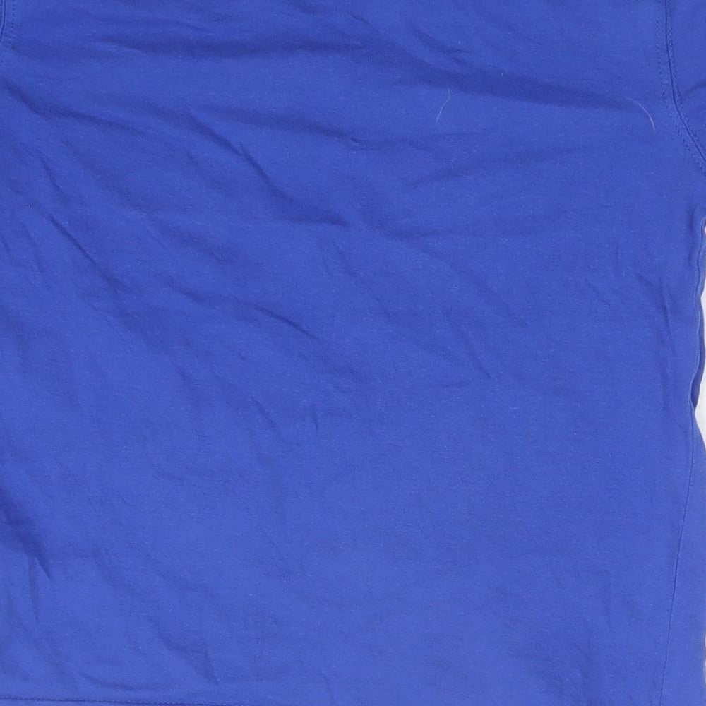 DOONE Boys Blue Basic T-Shirt Size 6-7 Years