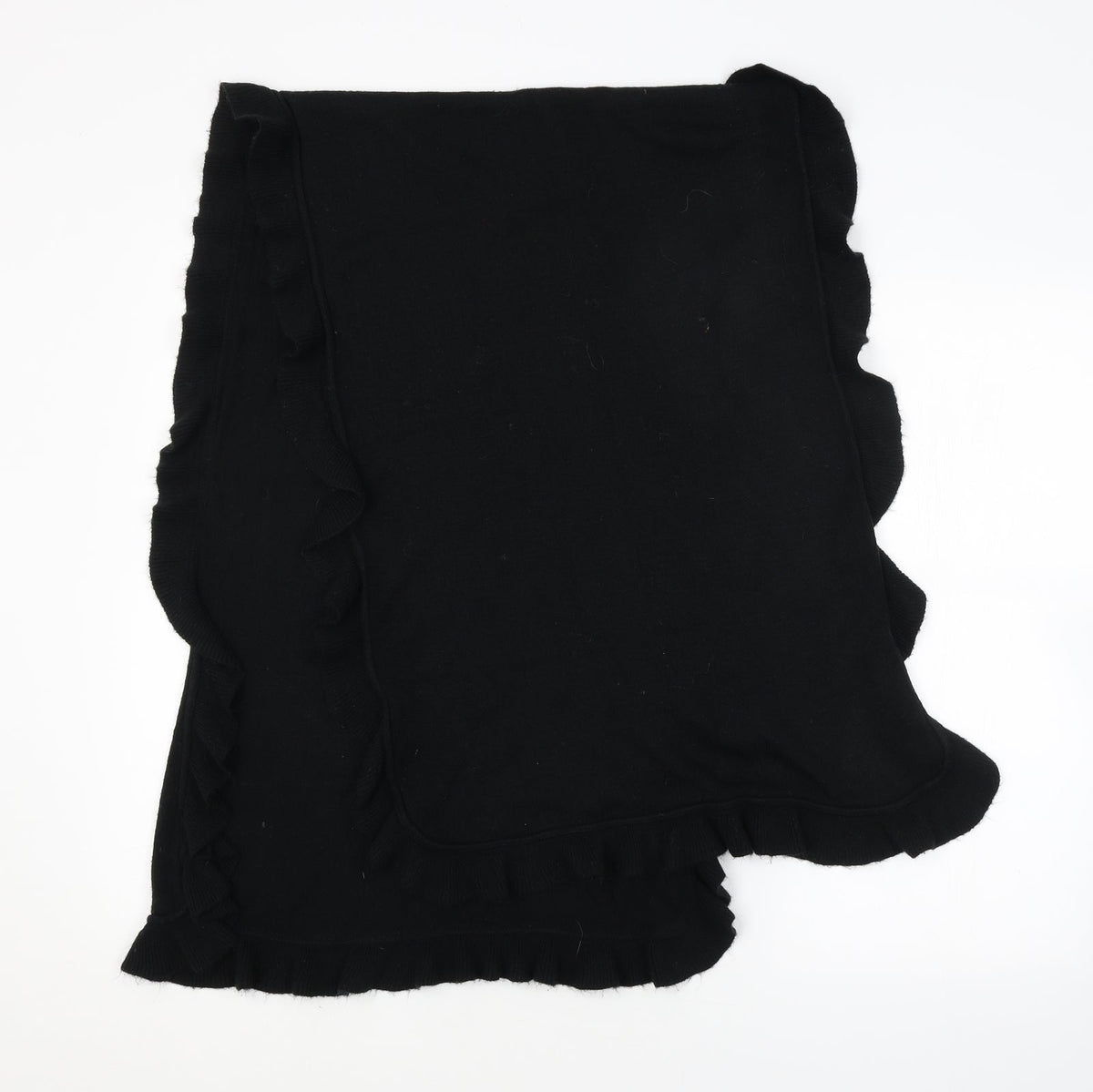 Preworn Womens Black Shawl/Wrap