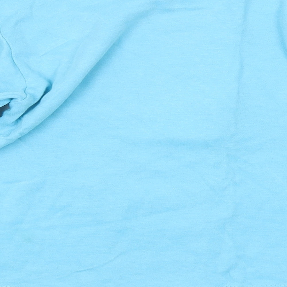 Preworn Boys Blue Basic T-Shirt Size 7-8 Years