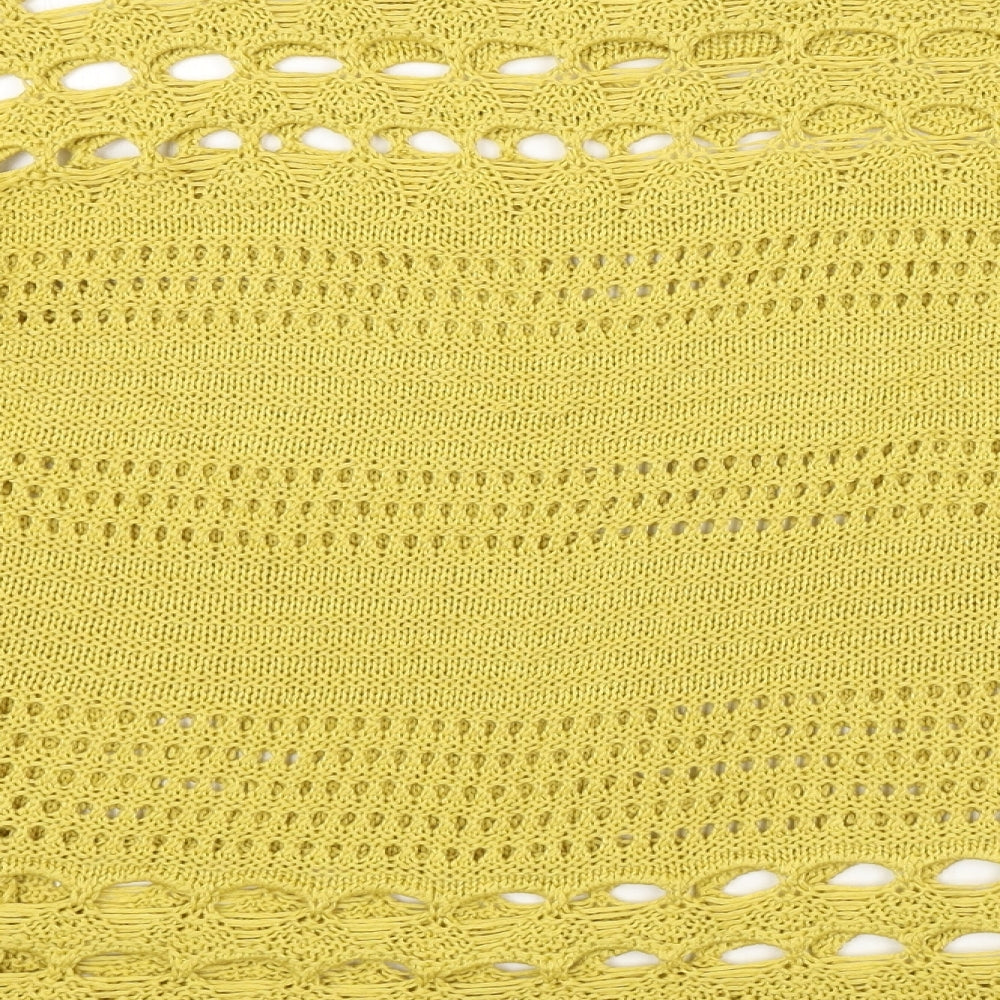 NEXT Womens Yellow Pullover Jumper Size S
