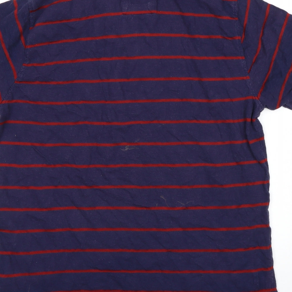 Luke Sport Mens Multicoloured Striped Polo Size M