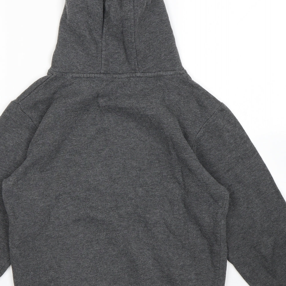 URB 65 Boys Grey Pullover Hoodie Size 7-8 Years