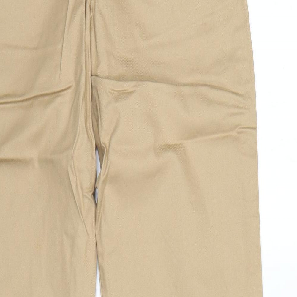 Moose Golf Clothing Womens Beige Chino Trousers Size 8 L33 in