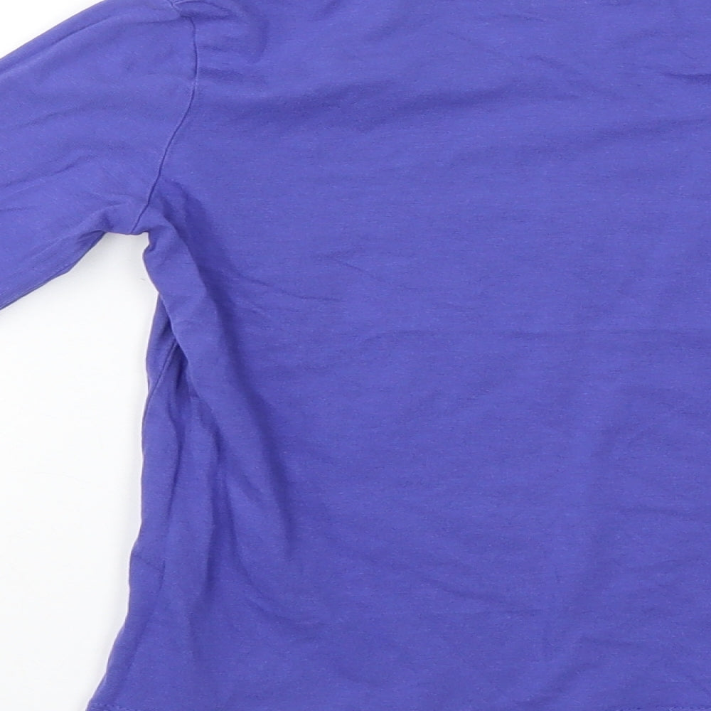 In Extenso Girls Blue Pullover Jumper Size 10 Years