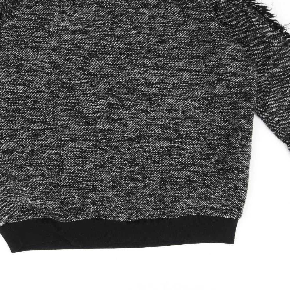 Zara Womens Black Pullover Jumper Size M