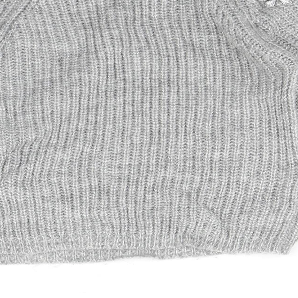 Primark Girls Grey Pullover Jumper Size 7-8 Years
