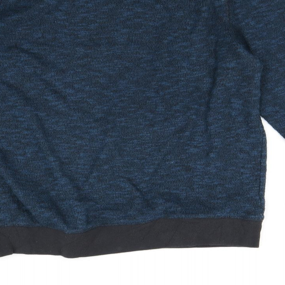 Topman Womens Blue Pullover Jumper Size M