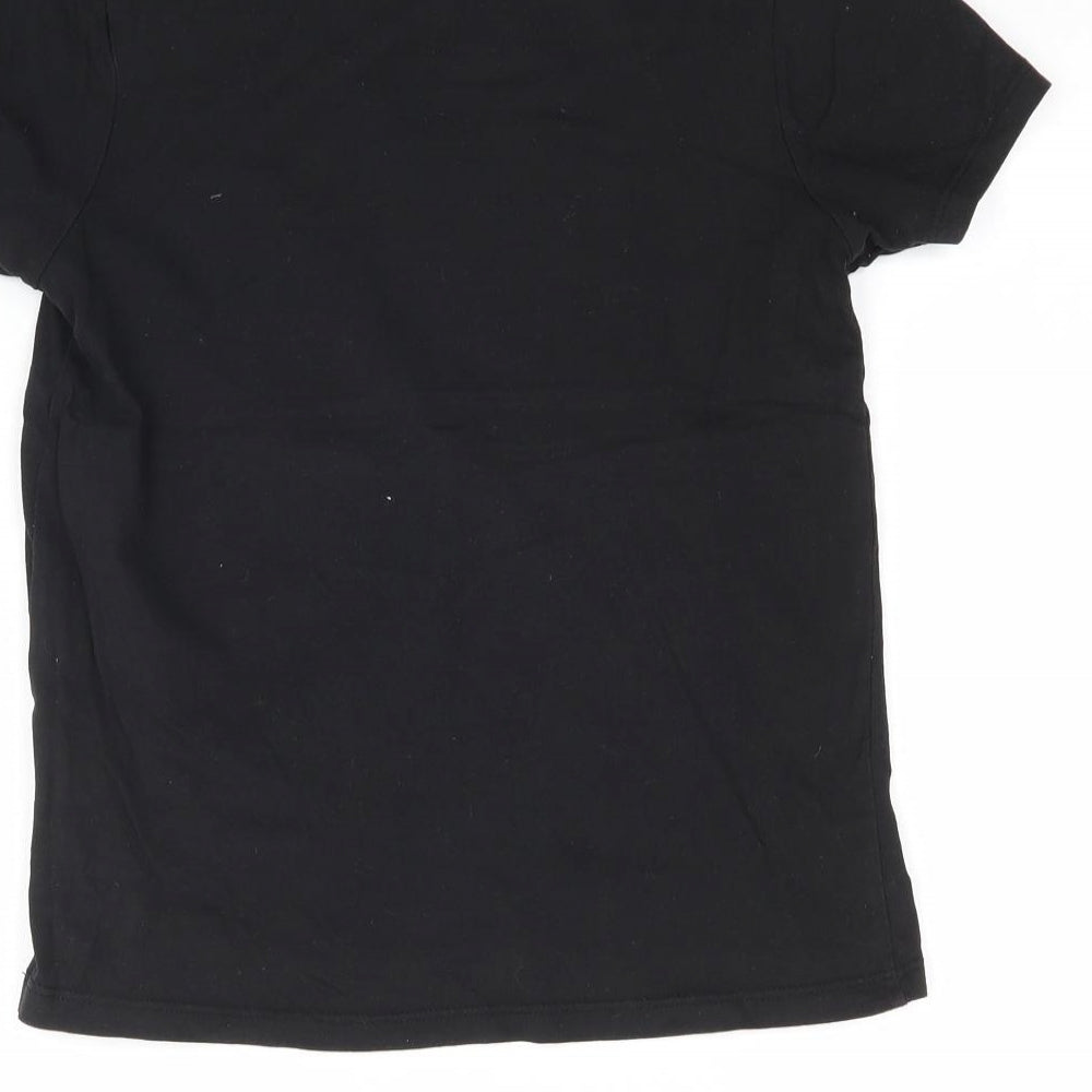 Primark Girls Black Basic T-Shirt Size 8-9 Years - New York City