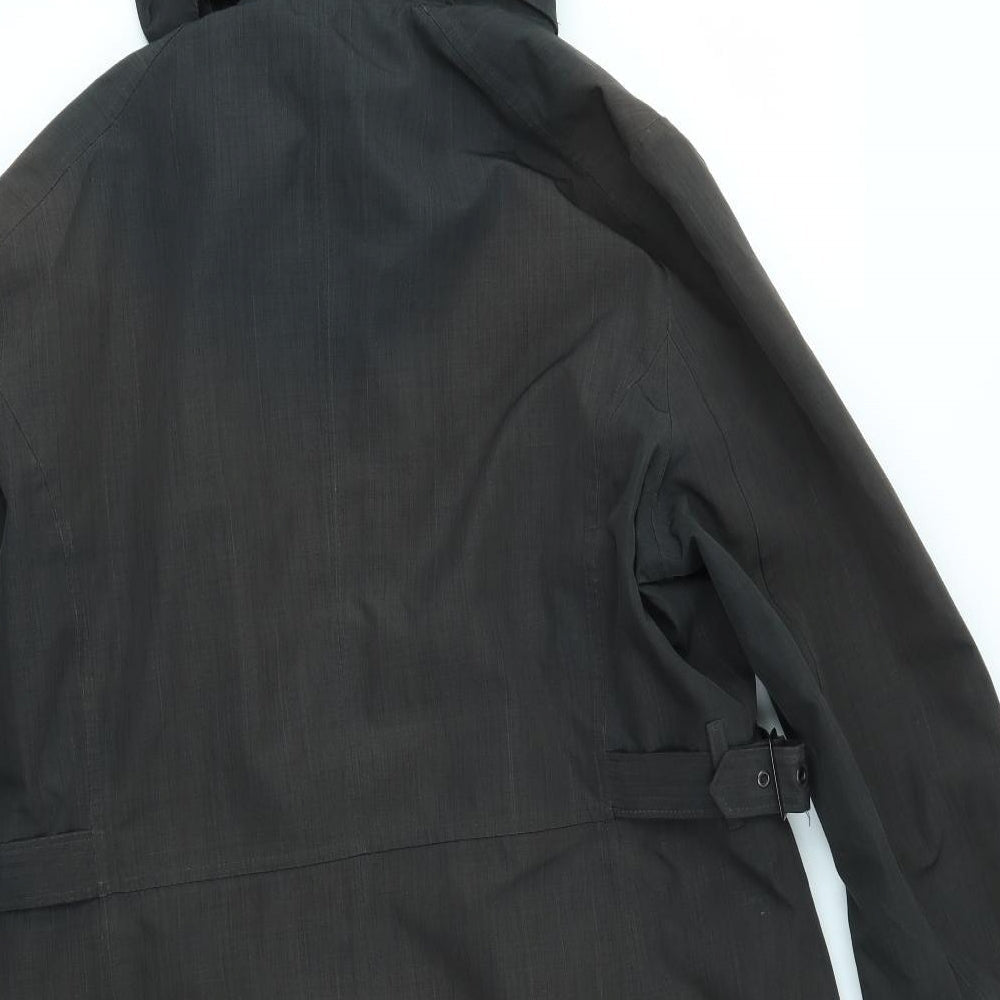 Kirkland Womens Grey Overcoat Coat Size L
