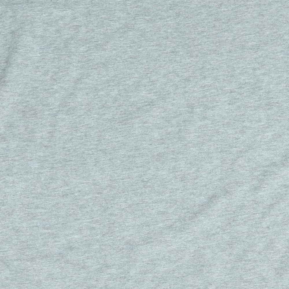New Look Womens Grey Basic T-Shirt Size 10