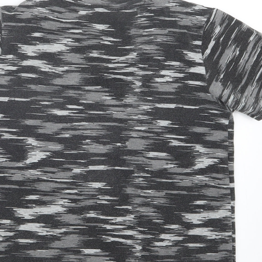 Lusa Kids Boys Black Basic T-Shirt Size 9 Years