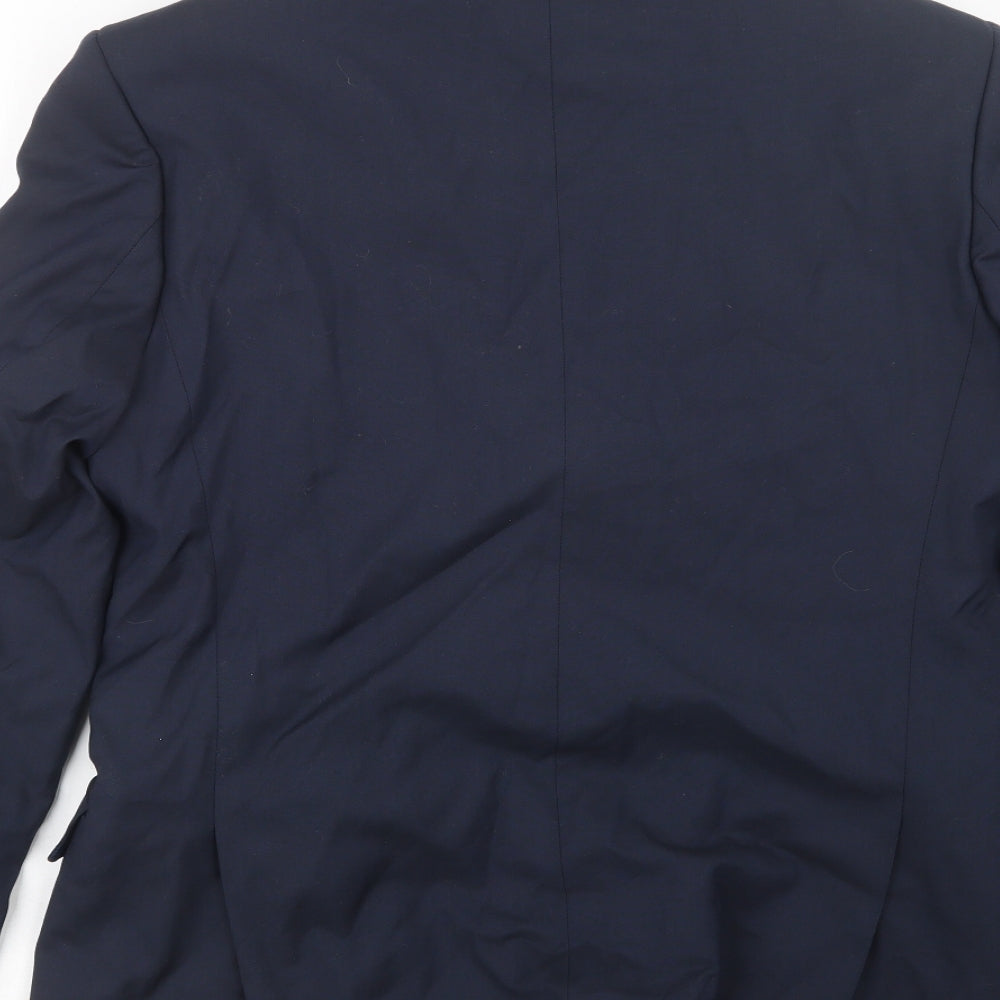 Marks and Spencer Mens Blue Jacket Suit Jacket Size 36