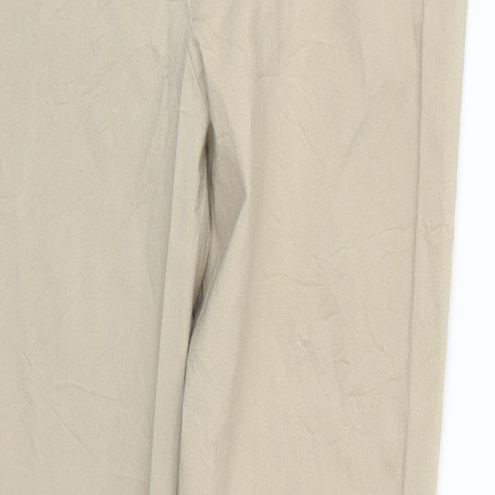 Lila La Tigresse Womens Beige Carrot Leggings Size 33 in L24 in