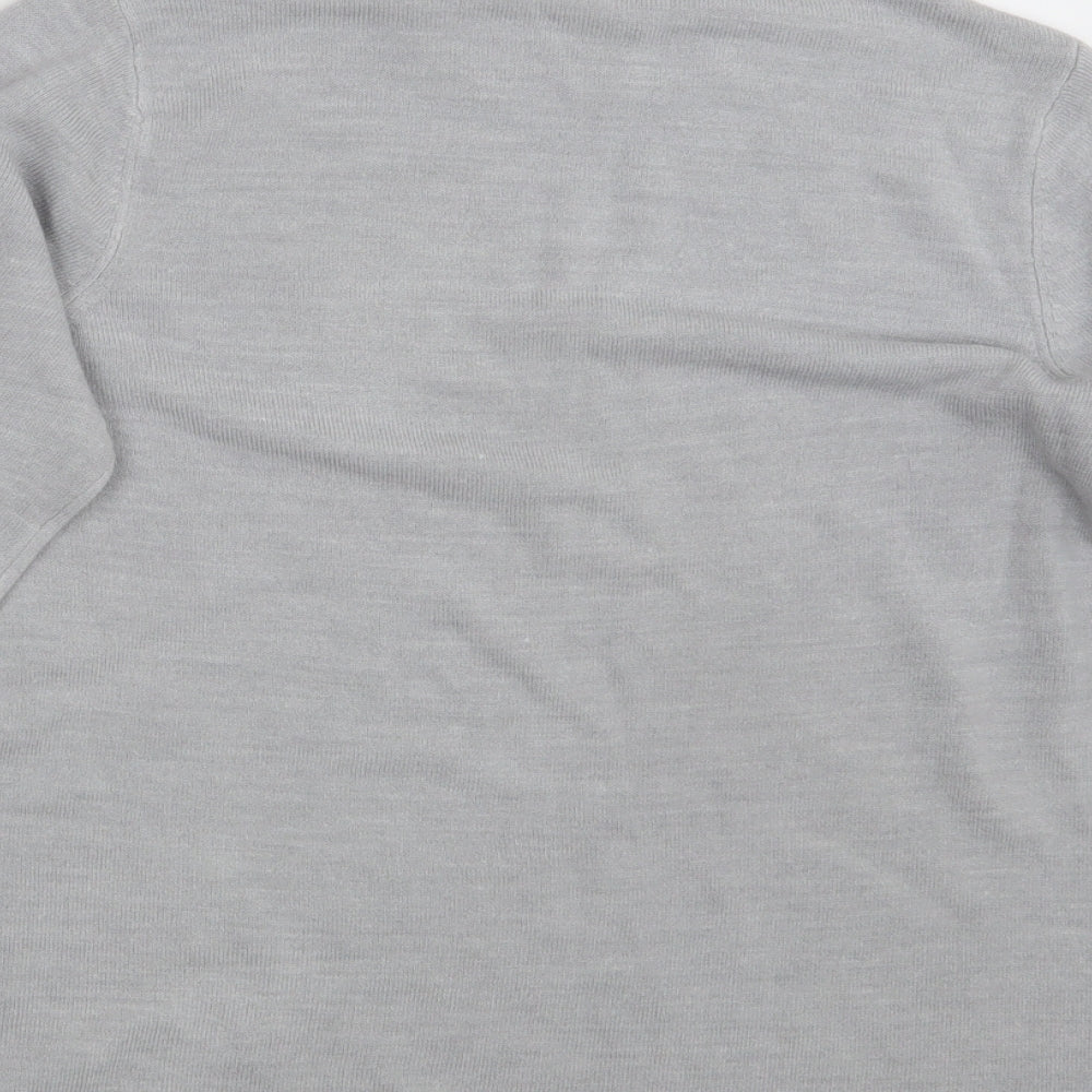 Classics Womens Grey Pullover Sweatshirt Size 10