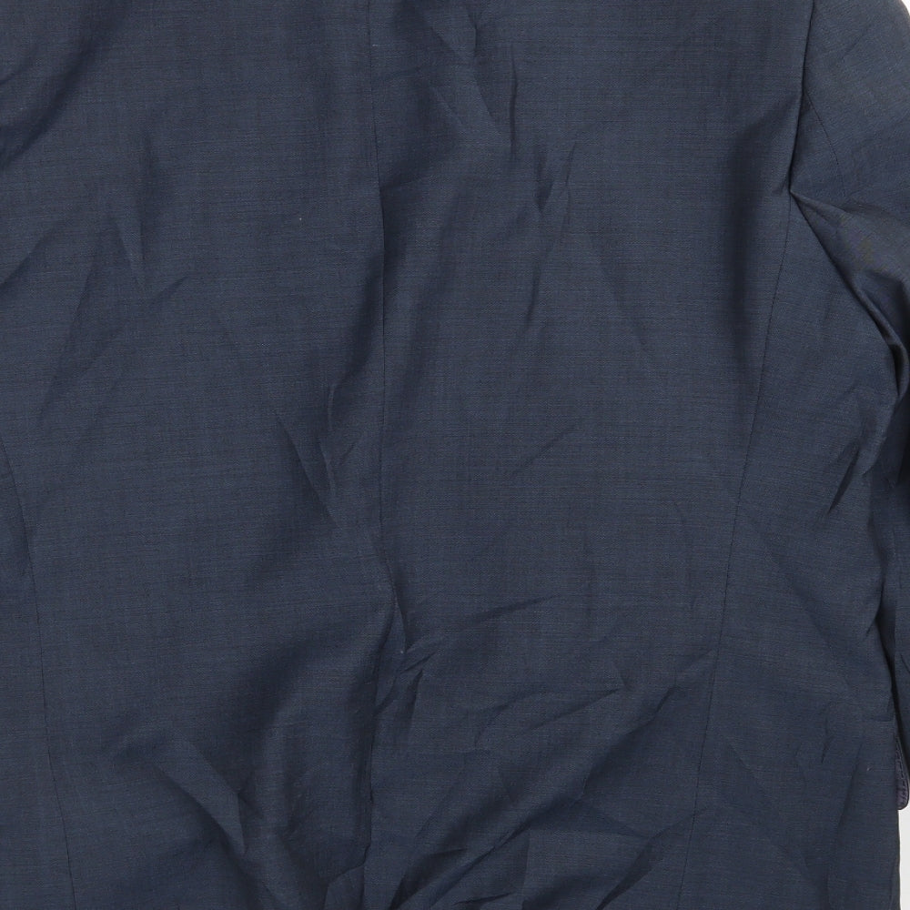 HIJKLM Mens Blue Jacket Blazer Size 44