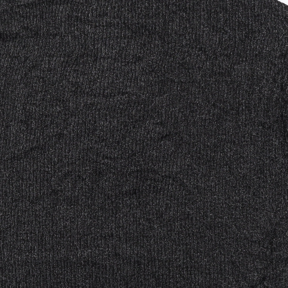 F&F Womens Grey Knit Pullover Jumper Size M